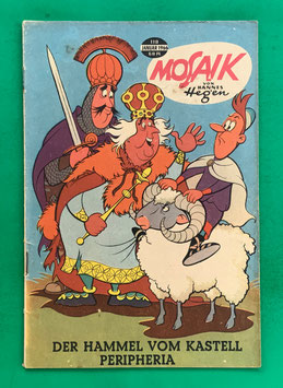 Original Mosaik der Digedags Nr. 110 Der Hammel vom Kastell Peripheria Januar 1966 Runkel-Serie