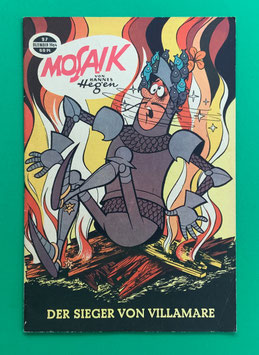 Original Mosaik der Digedags Nr. 97 Der Sieger von Villamare Dezember 1964 Runkel-Serie