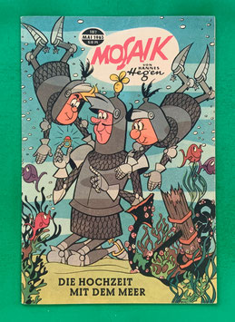 Original Mosaik der Digedags Nr. 102 Die Hochzeit mit dem Meer Mai 1965 Runkel-Serie