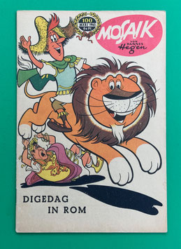 Original Mosaik der Digedags Nr. 100 Digedag in Rom März 1965 Runkel-Serie