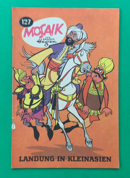 Original Mosaik der Digedags Nr. 127 Landung in Kleinasien Juni 1967 Runkel-Serie sammelwürdiger Zustand