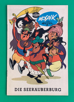 Original Mosaik Digedags Nr. 105 Die Seeräuberburg August 1965 Runkel-Serie