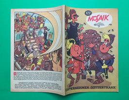 Original Mosaik der Digedags Nr. 122 Unternehmen "Göttertrank" Januar 1967 Runkel-Serie