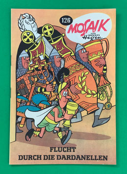 Original Mosaik Digedags Exportheft Nr. 126 Flucht durch die Dardanellen Mai 1967 Runkel-Serie Digedag-Solo