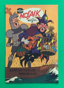 Original Mosaik Digedags Nr. 96 Kapitän Fiascos Niederlage November 1964 Runkel-Serie