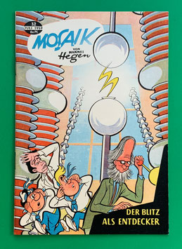 Original Mosaik Digedags Exportheft Nr. 32 Der Blitz als Entdecker Juli 1959 Weltraum-Serie Digedanium-Kapitel