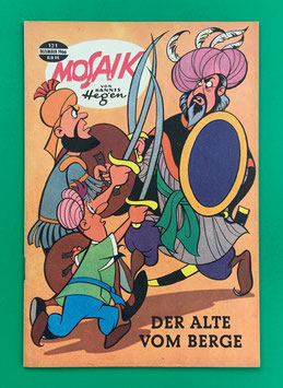 Original Mosaik Digedags Nr. 121 Der Alte vom Berge Dezember 1966 Runkel-Serie