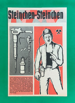 Original Mosaik Digedags Beilage Nr. 50 Schilderung des Freiberger Arztes J. Friedr. Henckel 1728 Januar 1961 Kioskzustand