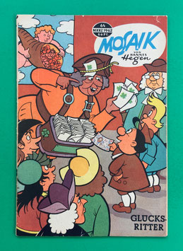 Original Mosaik der Digedags Nr. 64 Glücksritter März 1962 Erfinder-Serie