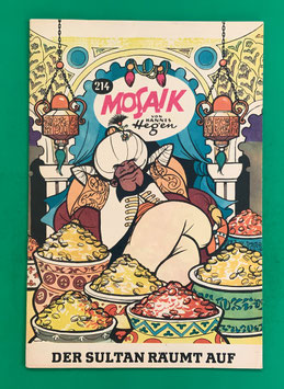 Original Mosaik der Digedags Fehldruck Nummer 214