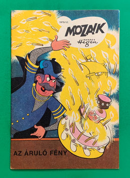 Original Mosaik Digedags Exportheft Ungarn ungarisch Mozaik Nr. 1975/12 von 1975 Orient-Serie