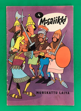 Original Mosaik Digedags Exportheft Finnland finnisch Mosaiikki Nr. 124 März 1967 Runkel-Serie
