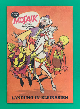 Original Mosaik Digedags Nr. 127 Landung in Kleinasien Juni 1967 Runkel-Serie