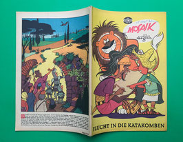 Original Mosaik der Digedags Nr. 101 Flucht in die Katakomben April 1965 Runkel-Serie