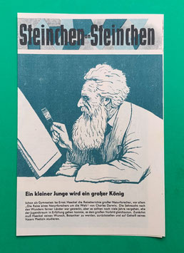 Original Mosaik Digedags Beilage Nr. 62 Ein kleiner Junge wird ein großer König Januar 1962 Kioskzustand