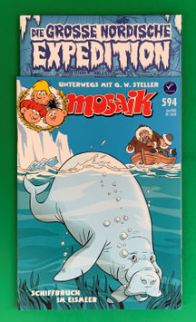 Mosaik Abrafaxe Nr. 594 Juni 2025 Variant Variantheft Kioskausgabe mit Beilage