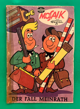 Original Mosaik der Digedags Nr. 83 Der Fall Meinrath Oktober 1963 Erfinder-Serie