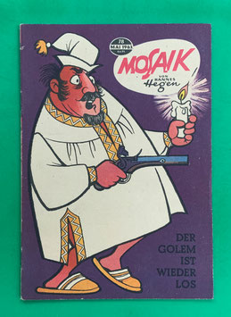 Original Mosaik der Digedags Nr. 78 Der Golem ist wieder los Mai 1963 Erfinder-Serie