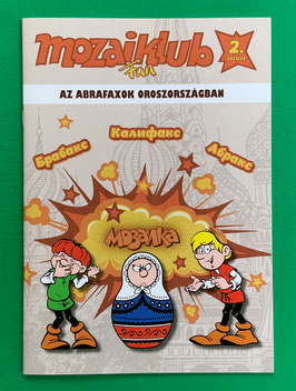 Original Mosaik Fanzine mozaiklub Nr. 2 2021/03 Az Abrafaxok Oroszorszàgban