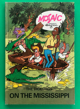 Mosaikbuch The Digedags on the Mississippi Band 2 englischer Export Amerika-Serie 1982
