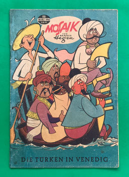 Original Mosaik der Digedags Nr. 88 Die Türken in Venedig März 1964 Erfinder-Serie