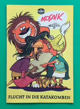 Original Mosaik Digedags Nr. 101 Flucht in die Katakomben April 1965 Runkel-Serie