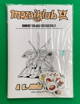 Original Mosaik Fanzine mozaiklub Nr. 4 2022/09 Ismeretterjesztö Füzetek 2.