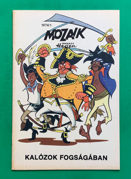 Original Mosaik Digedags Exportheft Ungarn ungarisch Mozaik Nr. 1974/7 von 1974 Amerika-Serie