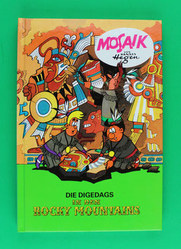 Mosaikbuch Digedags Amerika-Serie Band 4 Die Digedags in den Rocky-Mountains Nr. 170-175 4. Aufl. 1990