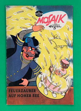 Original Mosaik Digedags Exportheft Nr. 94 Feuerzauber auf hoher See September 1964 Runkel-Serie In Italien
