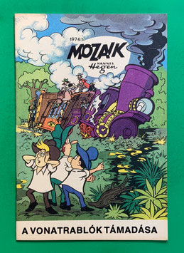 Original Mosaik Digedags Exportheft Ungarn ungarisch Mozaik Nr. 1974/5 von 1974 Amerika-Serie