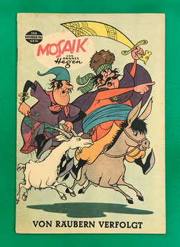 Original Mosaik der Digedags Nr. 108 Von Räubern verfolgt November 1965 Runkel-Serie