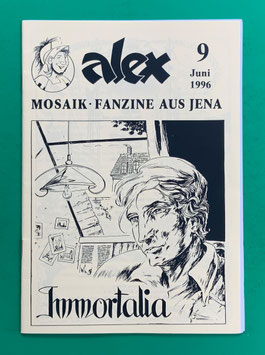 Original Fanzine Alex Nr. 9 Jenaer MOSAIK-Fanclub Alex Juni 1996