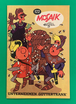 Original Mosaik Digedags Nr. 122 Unternehmen "Göttertrank" Januar 1967 Runkel-Serie