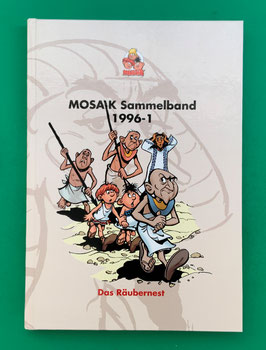 Original Mosaik Abrafaxe Hardcover Sammelband 061 Nr. 1996-1 Das Räubernest limitiert mit signierter Grafik & eingeschweißt - verlagsseitig ausverkauft