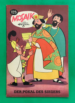 Original Mosaik der Digedags Nr. 125 Der Pokal des Siegers April 1967 Runkel-Serie