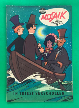 Original Mosaik der Digedags Nr. 87 In Triest verschollen Februar 1964 Erfinder-Serie