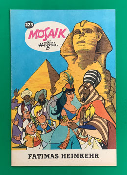 Original Mosaik Digedags Nr. 223 Fatimas Heimkehr Juni 1975 Orient-Serie