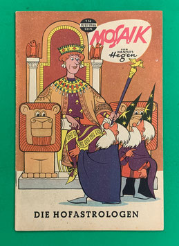 Original Mosaik der Digedags Nr. 116 Die Hofastrologen Juli 1966 Runkel-Serie