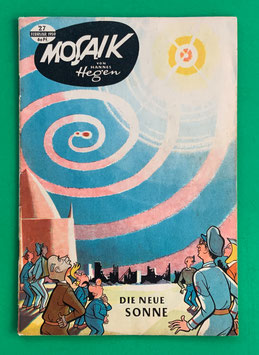Original Mosaik Digedags Exportheft Nr. 27 Die neue Sonne Februar 1959 Weltraum-Serie Peer-Tyla-Kapitel