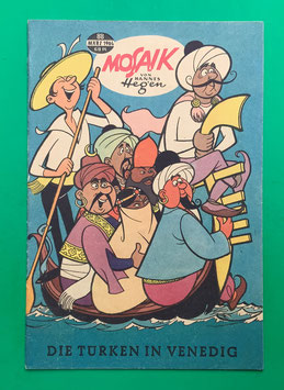 Original Mosaik der Digedags Nr. 88 Die Türken in Venedig März 1964 Erfinder-Serie