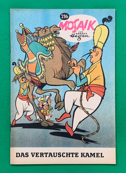 Original Mosaik Digedags Nr. 216 Das vertauschte Kamel November 1974 Orient-Serie