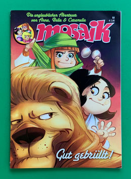 Original Mosaik Anna, Bella & Caramella Nr. 15 Gut gebrüllt! 2013 im sehr guten Zustand