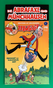 Mosaik Abrafaxe Nr. 598 Oktober 2025 Variant Variantheft Kioskausgabe mit Beilage
