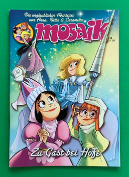 Original Mosaik Anna, Bella & Caramella Nr. 19 Zu Gast bei Hofe 2014 im sehr guten Zustand