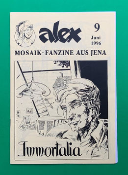 Original Fanzine Alex Nr. 9 Jenaer MOSAIK-Fanclub Alex Juni 1996