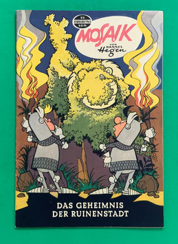 Original Mosaik der Digedags Nr. 99 Das Geheimnis der Ruinenstadt Februar 1965 Runkel-Serie
