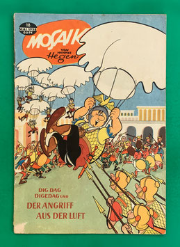 Original Mosaik der Digedags Nr. 18 Der Angriff aus der Luft Mai 1958 Römer-Serie