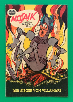 Original Mosaik der Digedags Nr. 97 Der Sieger von Villamare Dezember 1964 Runkel-Serie