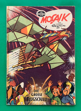 Original Mosaik der Digedags Nr. 35 Die große Flugschau 1959 Weltraum-Serie
